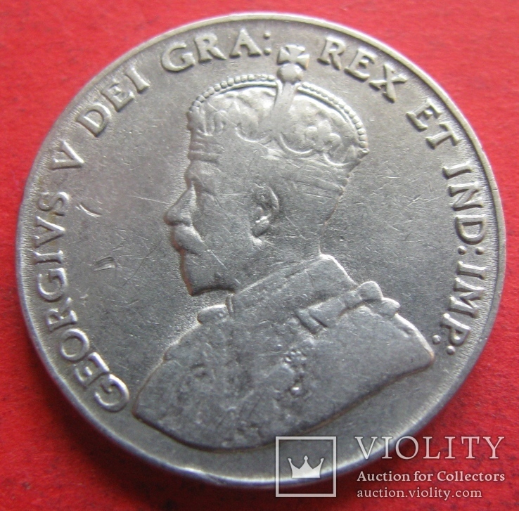 Канада 5 центів 1928, фото №3