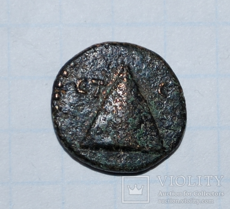 Монета Древней Греции. Вес 1,73 г., фото №3