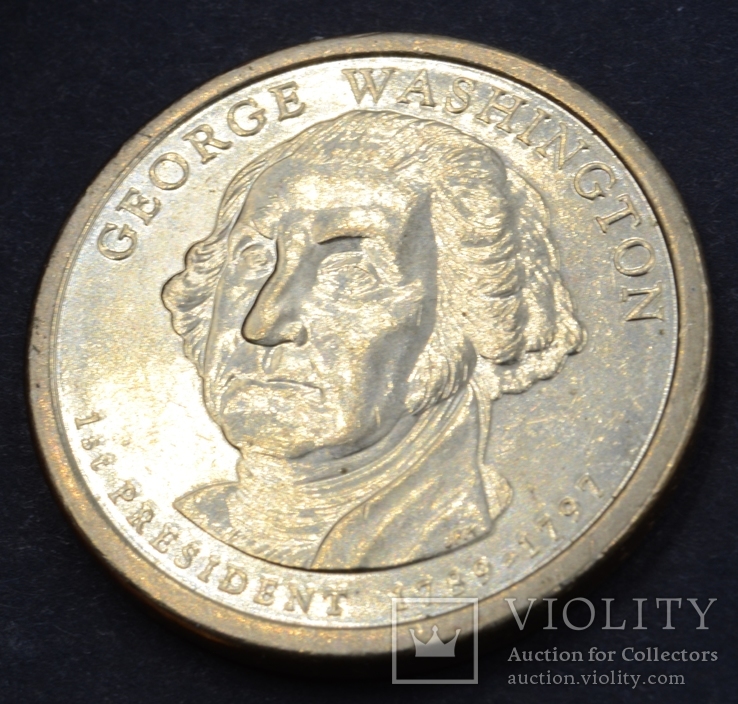 1 доллар США,президент Вашигтон, фото №2