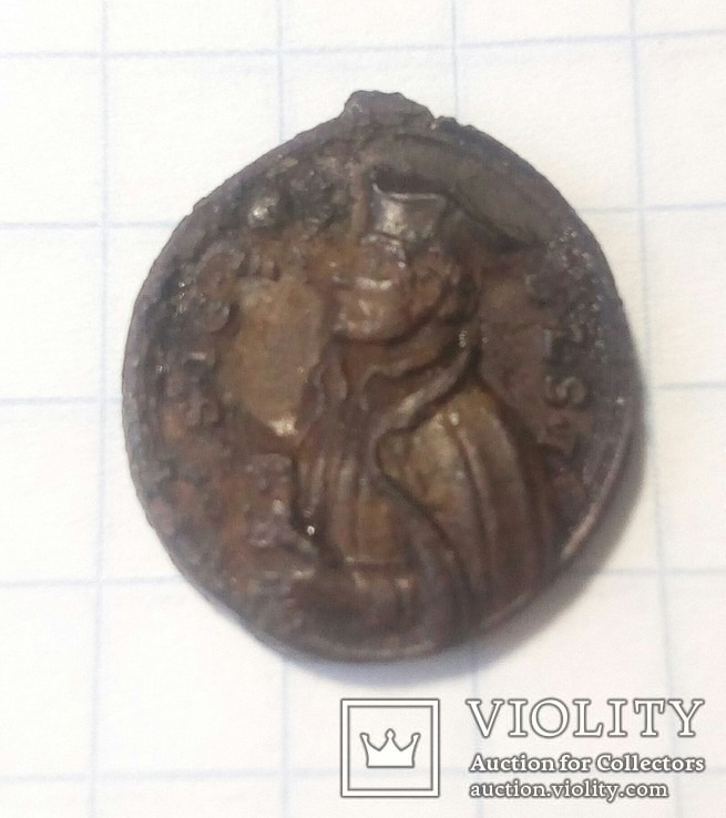 Католический медальен ХVII-XVIII ст.ст.. Игнаций Лойола, фото №2