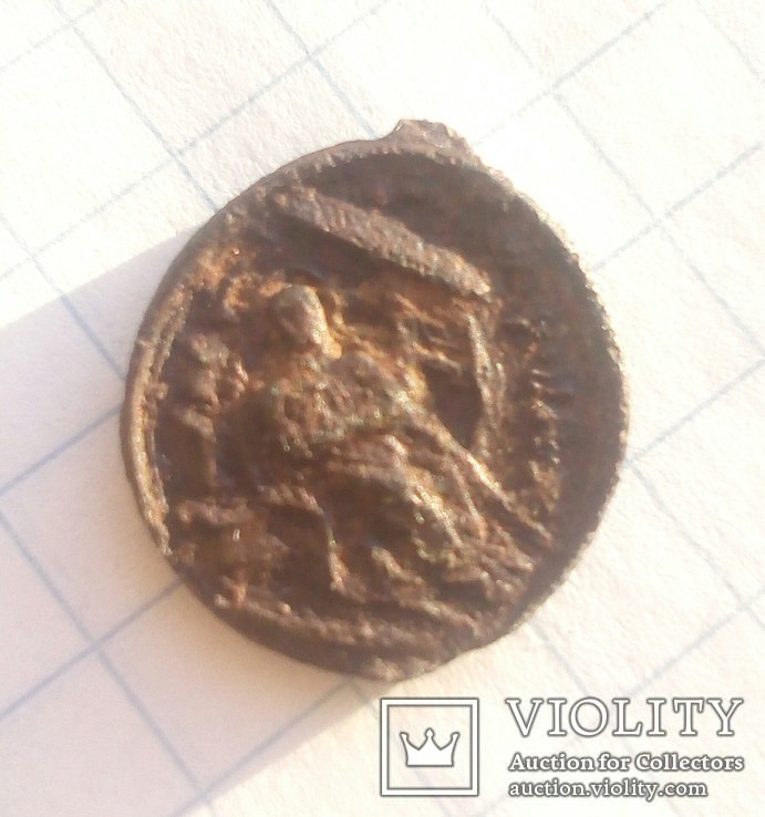 Католический медальен ХVII-XVIII ст.ст.. Игнаций Лойола, фото №5