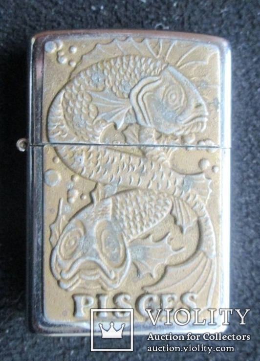 Zippo-Pisces в чехле. Копия, фото №4