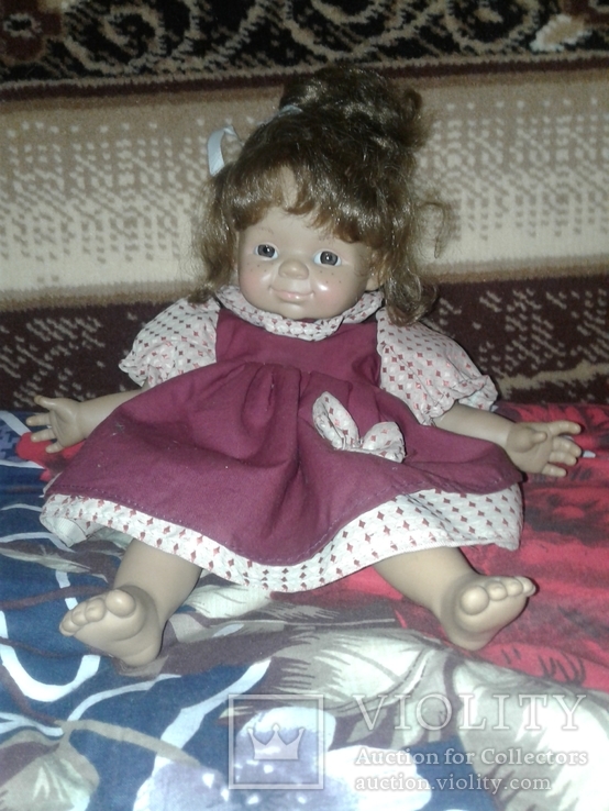 Кукла, девочка  Іспания с клеймом., фото №2