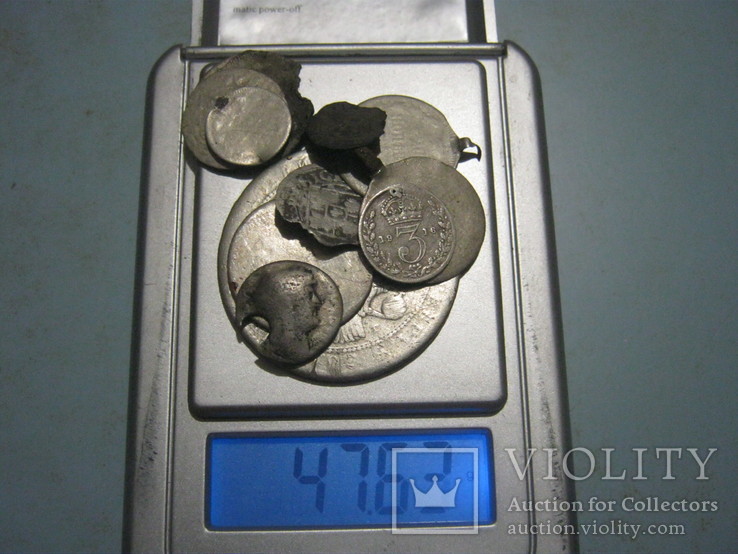 Лом серебра в монетах 47.63 гр., фото №6
