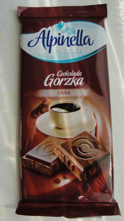 Чёрный шоколад Alpinella