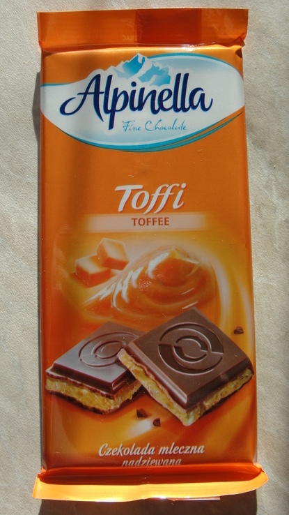 Шоколад Alpinella Toffi