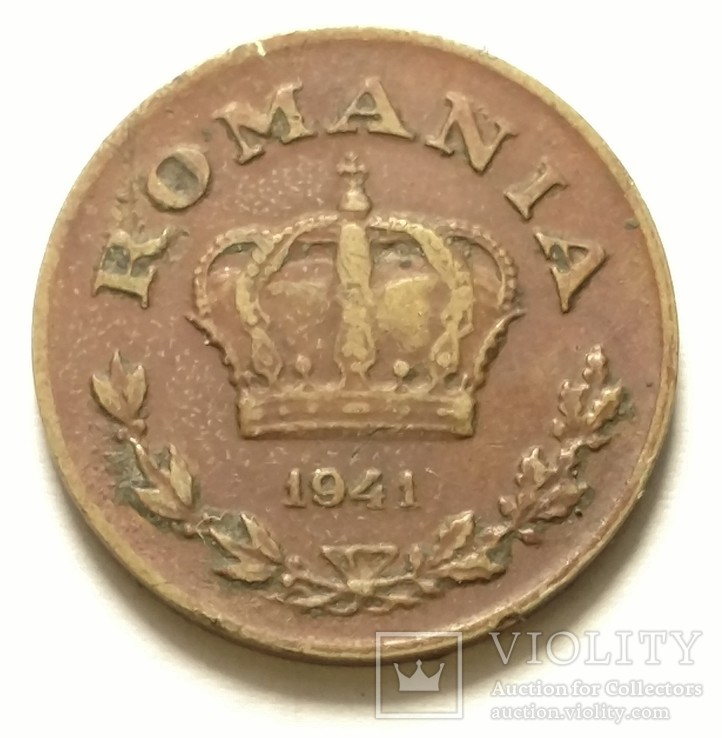Румыния. 1 лей 1941 год