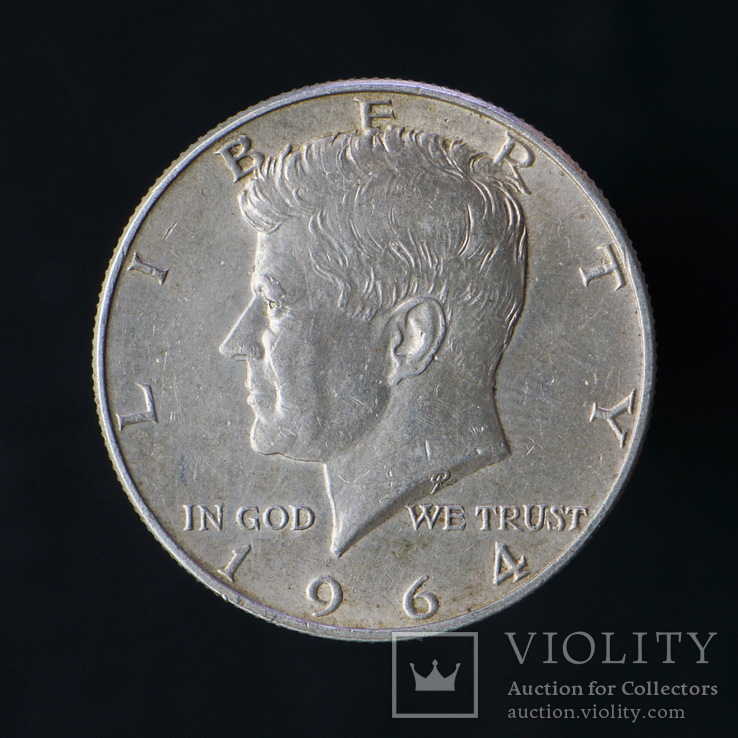 50 Центов 1964 Кеннеди, США, фото №2