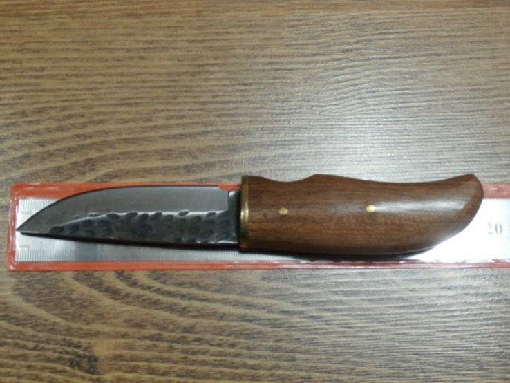 Охотничий нож Herbertz ALSI 420 + кожаные ножны   Реплика, фото №8