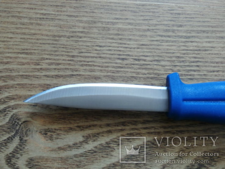 Нож рыбацкий АК-23 20.5см + ножны с клипсой (футляр для хранения и ношения), фото №4