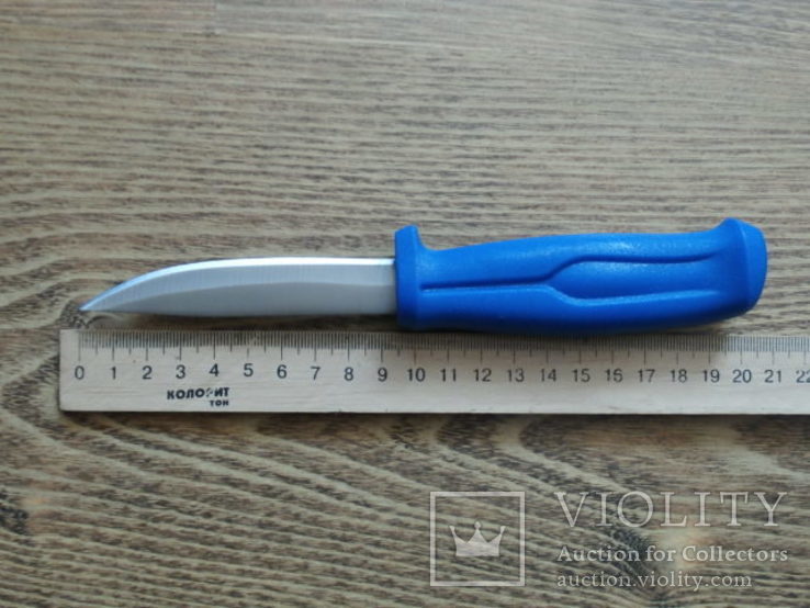 Нож рыбацкий АК-23 20.5см + ножны с клипсой (футляр для хранения и ношения), фото №7