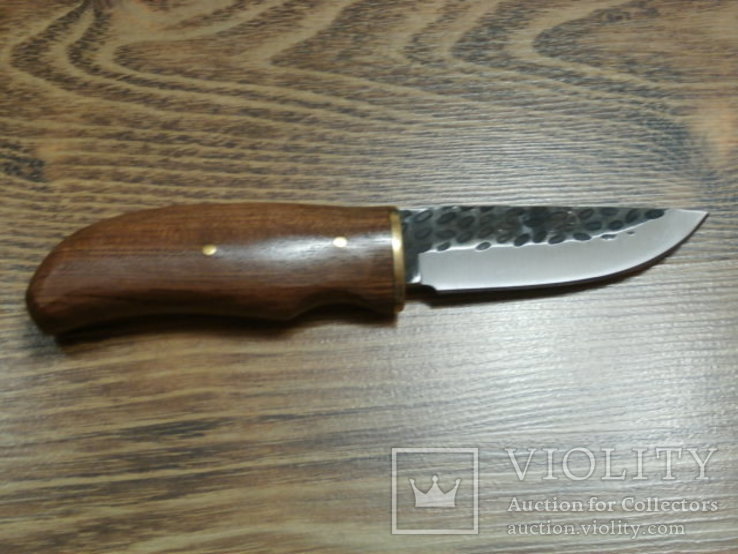 Охотничий нож Herbertz ALSI 420 + кожаные ножны   Реплика, фото №5