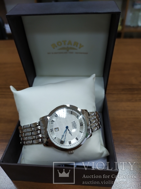 Швейцарские мужские часы Rotary. Новые, фото №2