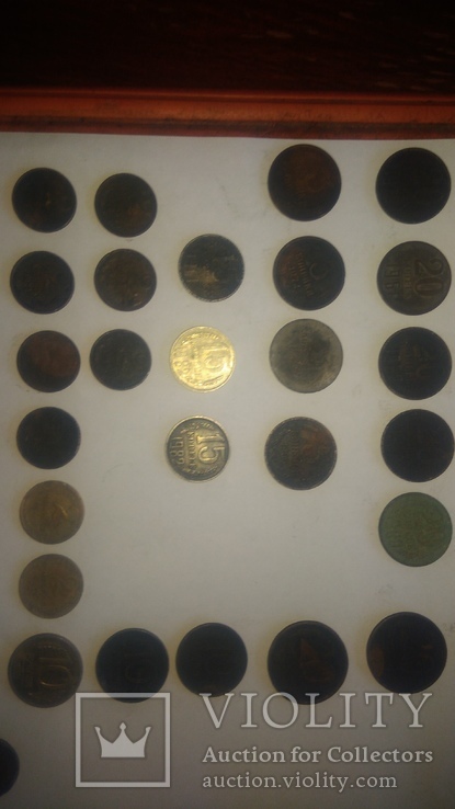 Небольшая коллекция монет 46 монет ссср и россии, фото №4