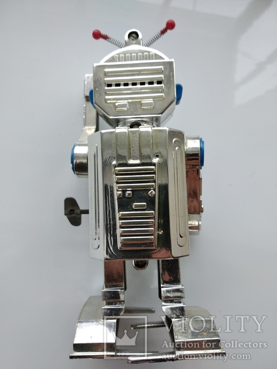 Робот заводной. Механическая игрушка СССР, фото №3