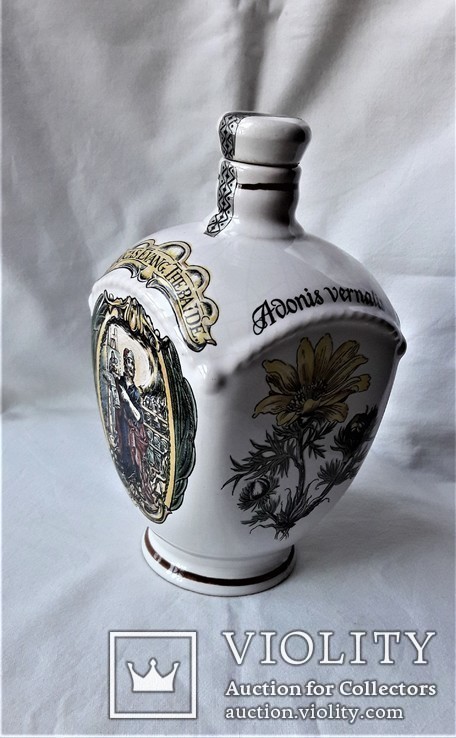 Бутылка Ulmer Keramik, сосуд, кувшин лекаря в аптеку, Германия, 07 л, клеймо, фото №2