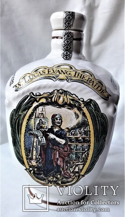 Бутылка Ulmer Keramik, сосуд, кувшин лекаря в аптеку, Германия, 07 л, клеймо, фото №6