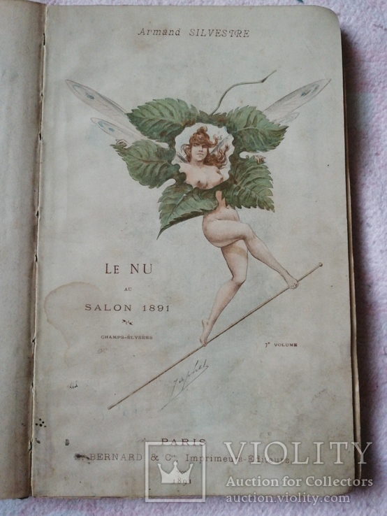 Ню Арман Сильвестр" Le Nu Salon" 1891г., фото №3