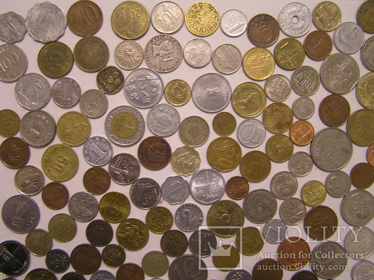 Монеты мира без повторов 277 штук, фото №7