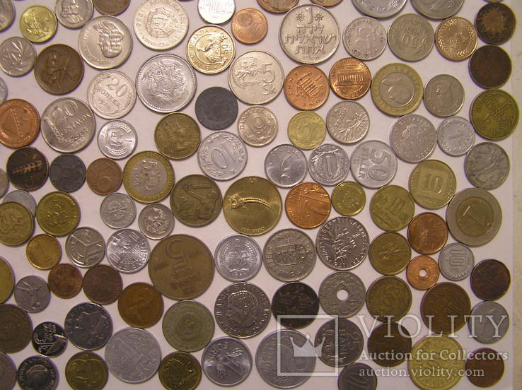 Монеты мира без повторов 277 штук, фото №9