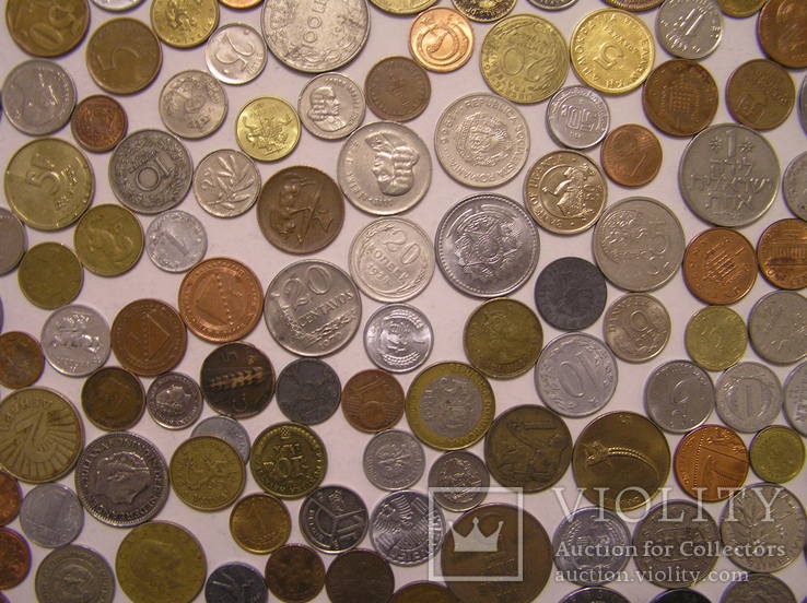 Монеты мира без повторов 277 штук, фото №10