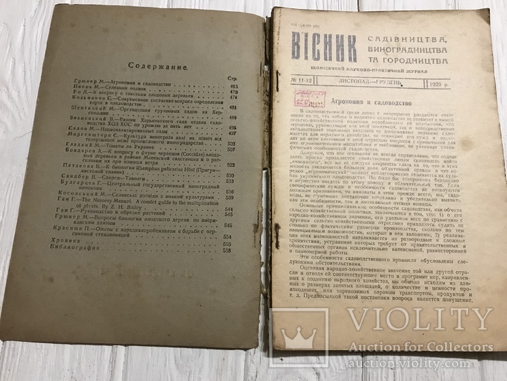 1929 Групповые сады на Херсонщине, Вісник садівництва, виноградарства, фото №4