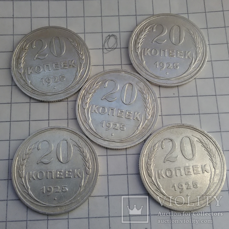 20 копеек 1923. 1924. 1925. года.  15 монет., фото №10