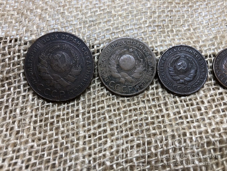 Монети 5,3,2,1 1924 года, фото №7
