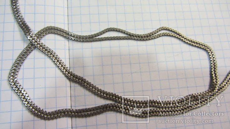 Старинное ожерелье, серебро 835, Германия., фото №5