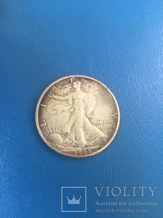 Монета сша 50 центов 1944