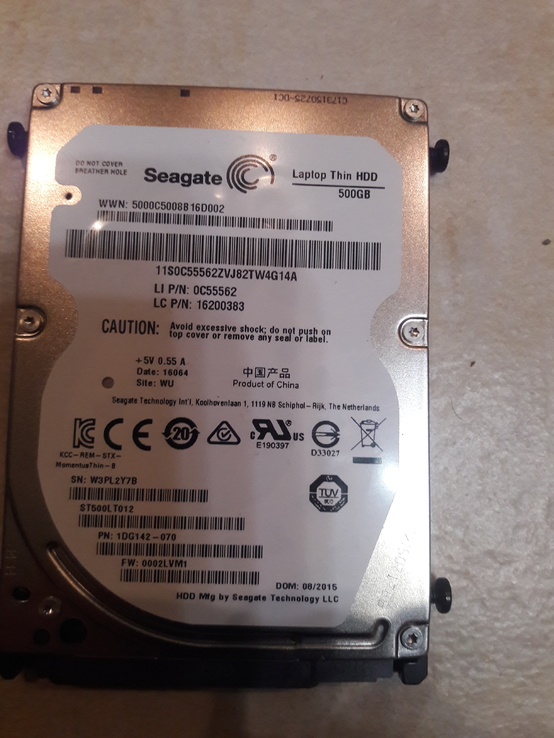 Жесткий диск  " SEAGATE"