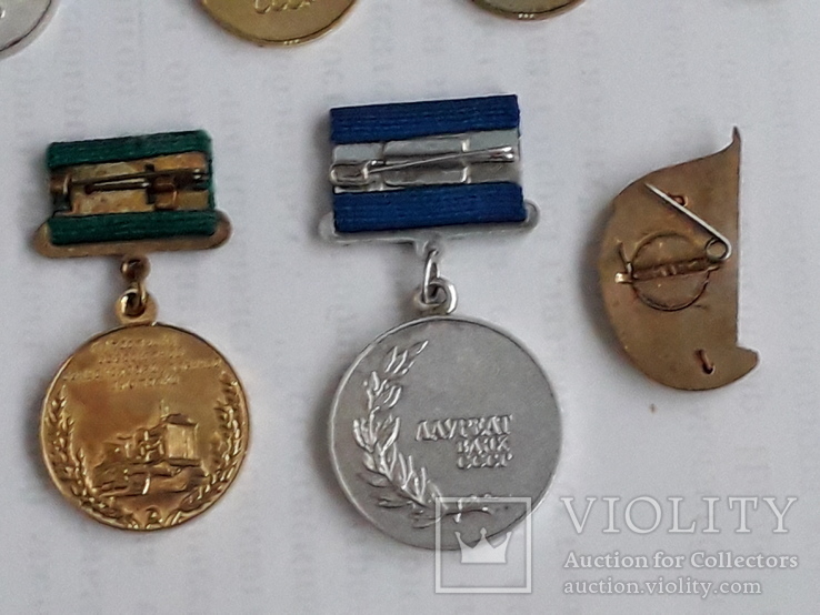 Комплект медалей ВСХВ-ВДНХ СССР, фото №13