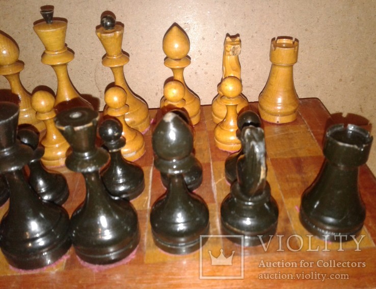 Деревянные шахматы артель 1 сорт, фото №5