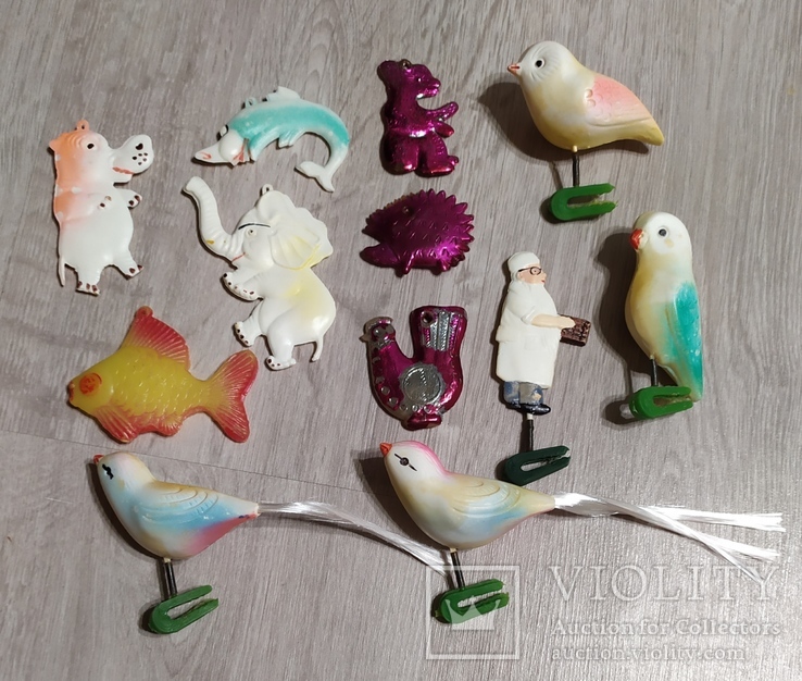 Новогодние Игрушки Пластмассовые