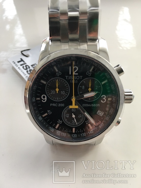 Мужские часы Tissot PRS 200 Chronograph (новые), фото №5