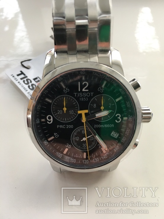 Мужские часы Tissot PRS 200 Chronograph (новые), фото №9