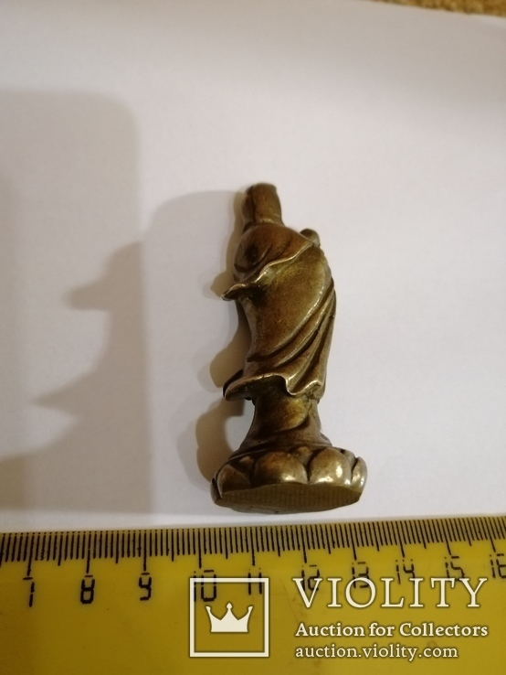 Маленькая бронзовая статуэтка, фото №9