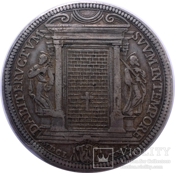 1 піастр 1675 Ватикан, Клеменс Х