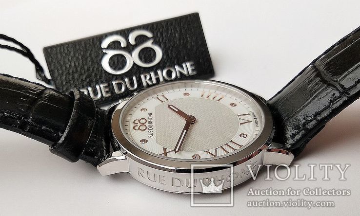 Швейцарские часы 88 Rue Du Rhone 87WA130037 с бриллиантами, новые, фото №7