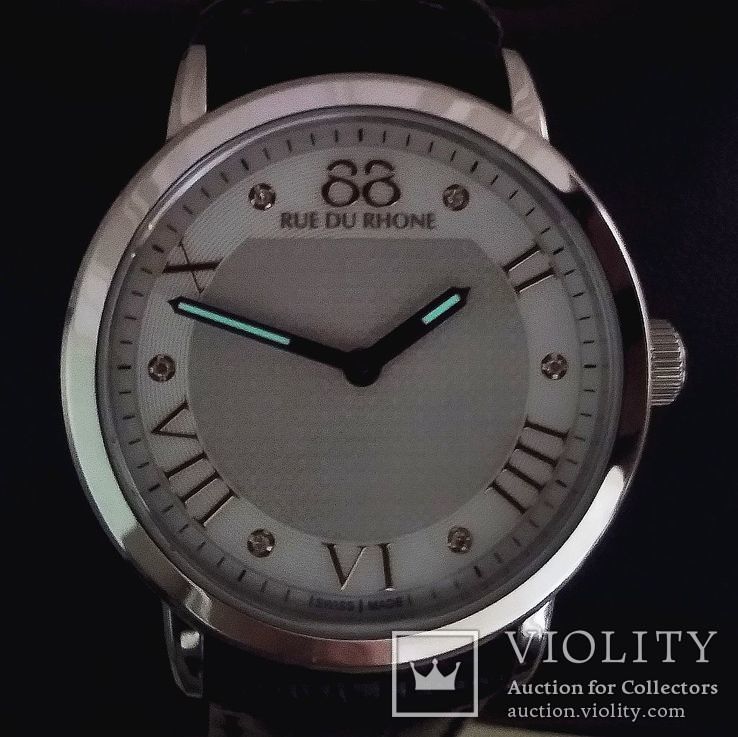 Швейцарские часы 88 Rue Du Rhone 87WA130037 с бриллиантами, новые, фото №11