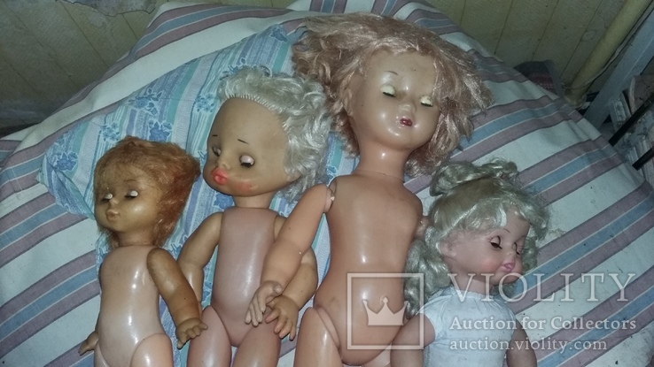 Куклы разные времен СССР