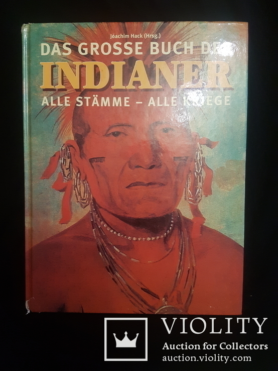 Книга на нiм. Joachim Hack "Indianer" 2002, 448 ст., numer zdjęcia 2