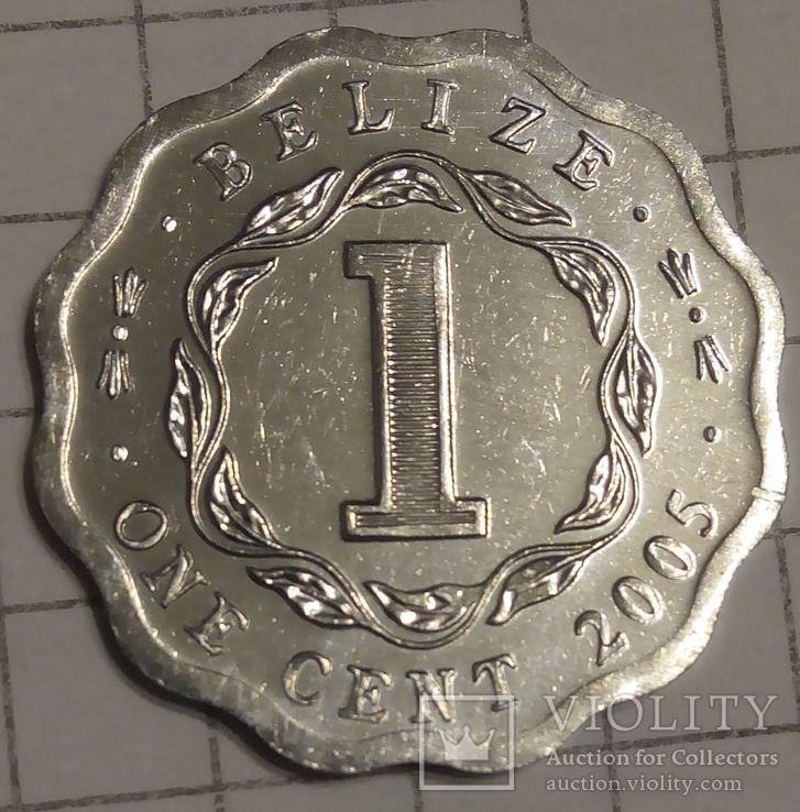 Белиз 1 цент 2005, фото №3