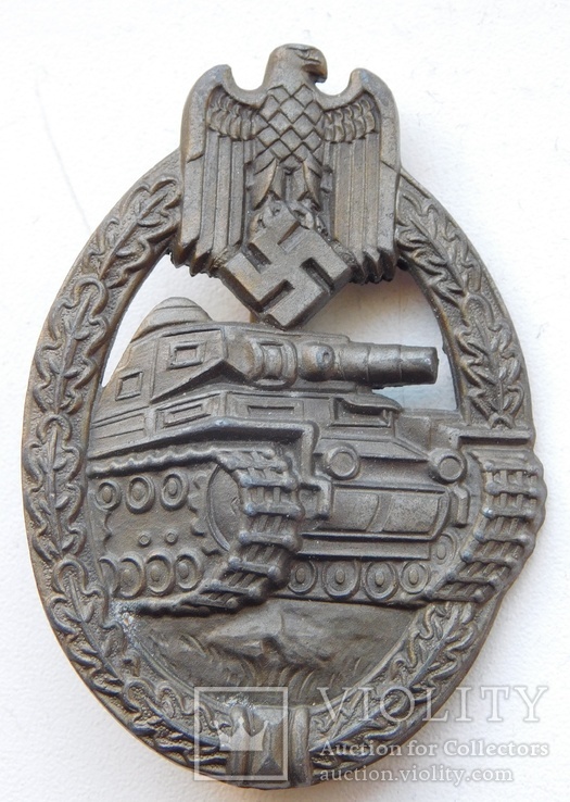 Знак за танковый бой ( производитель Герман Вернштейн ), фото №2