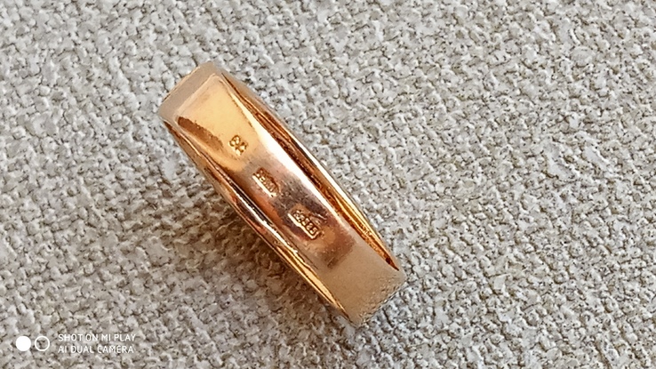 Кольцо золото 585., фото №7