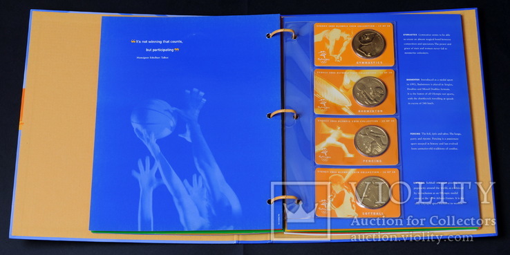 Набор 5 Долларов 2000 Олимпиада 28 Штук, Австралия, фото №8