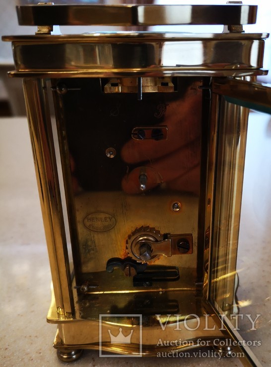 Каретные часы / Сarriage clock «John Mottram» с часовым механизмом «Henley» ‘1980гг, фото №5