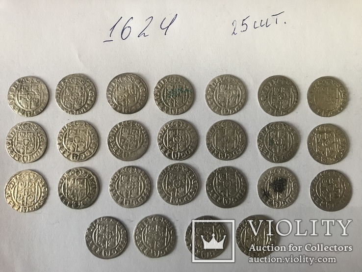  Монеты Полторак Сигизмунд 1620-25 Серебро., фото №9