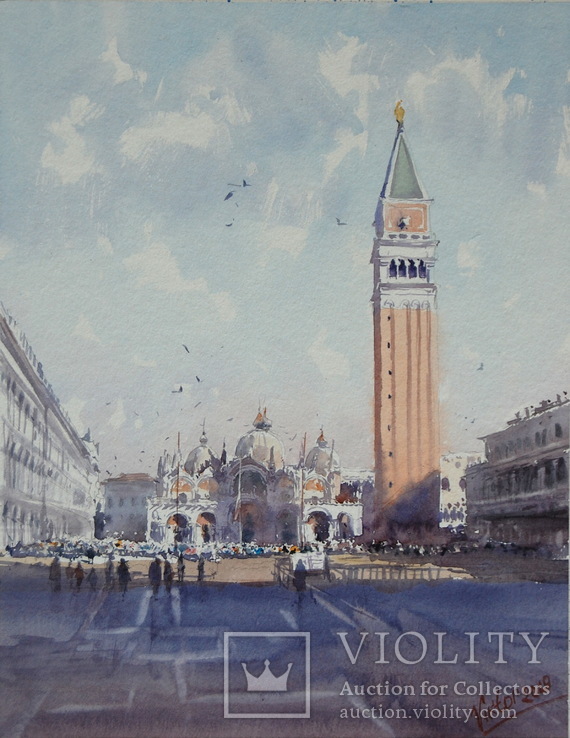 Картина "Венеція, сб. Святого Марка". Микитенко Віктор