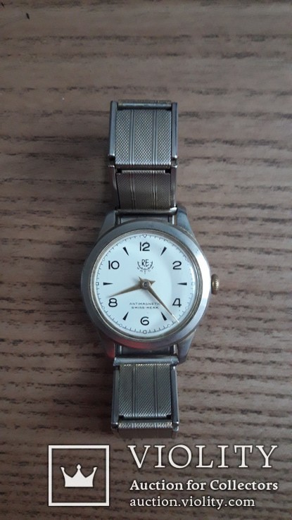 RE-Watch Швейцария винтажные наручные часы, фото №3